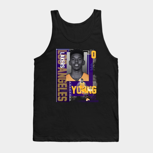 Los Angeles Lakers Nick Young 0 Tank Top by today.i.am.sad